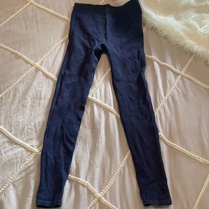 COPY - Zara Seamless blue leggings size m-l